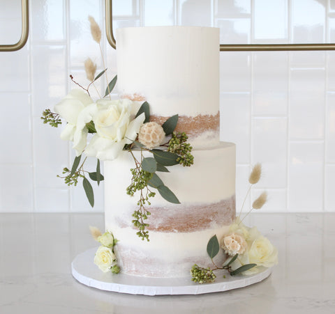 Semi Naked 2 Tier Cake
